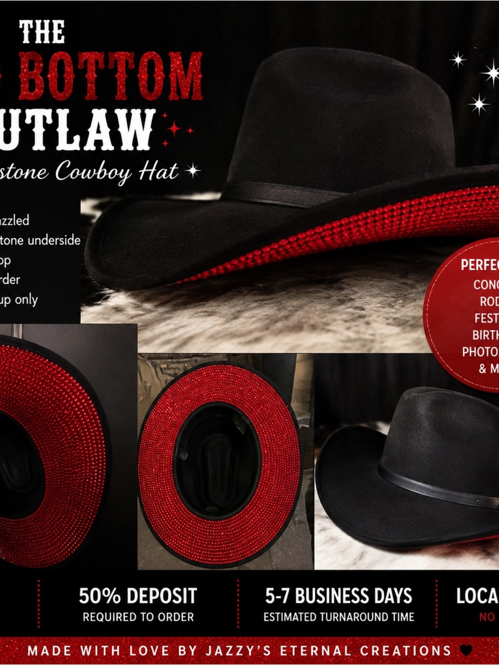 ❤️🔥 THE RED BOTTOM OUTLAW ❤️🔥